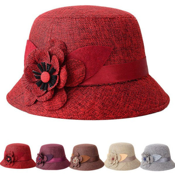 Flower Hat Bowler Billycock